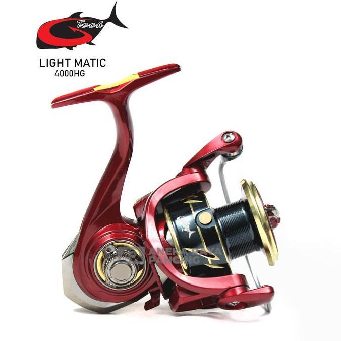 Grosir Reel G-Tech Lightmatic 1000Pg - 4000Pg/Hg | Spinning Freshwater | Aneka Raya Pancing
