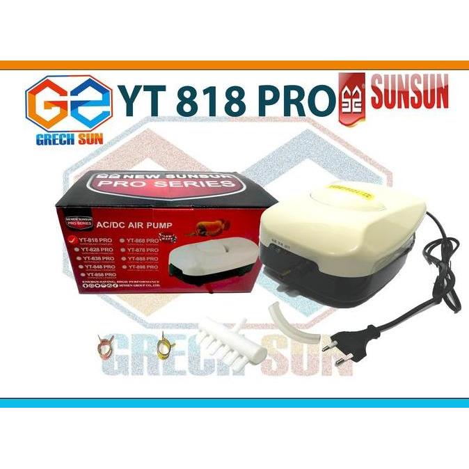 Promo Aerator Acdc Sunsun Yt 818 Pompa Udara Aquarium Kolam Ikan Pompa Yt 818 Acdc