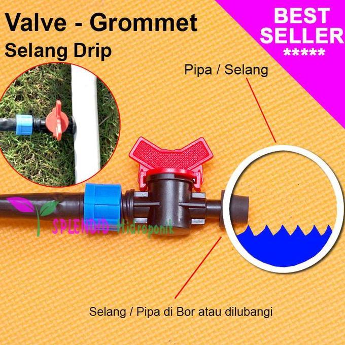 Valve Offtake + Karet Selang Drip / Tetes Terlaris