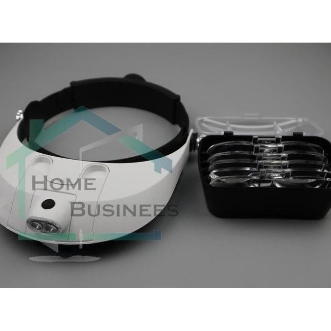 Kaca pembesar Topi LED LUP Kaca pembesar Topi LED LUP