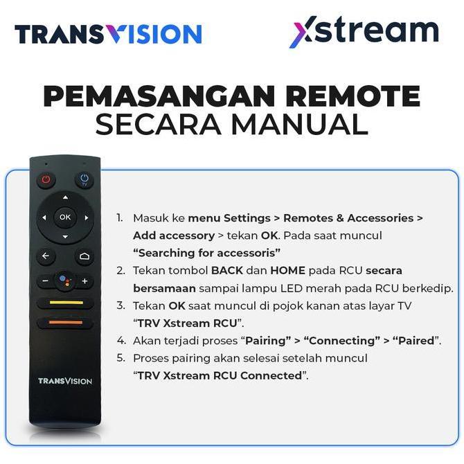 Zubehor- Remote Tv Box Transvision For Xstream 2Nd Gen