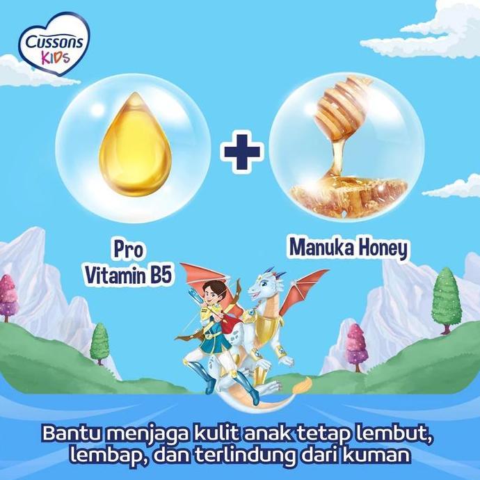 Wartung- Cussons Kids Body Wash 250Ml Refill - Shampoo Sabun Mandi Anak 2In1 - Cusson Kids Hair & Bo