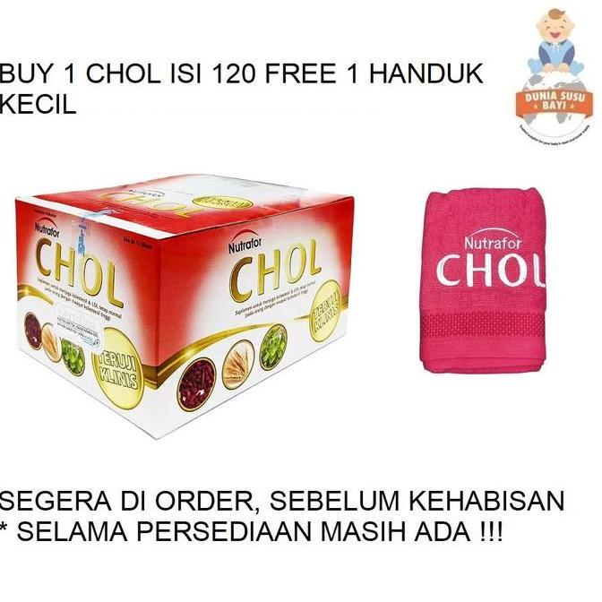 Haarvitamine- Nutrafor Chol Obat Penurun Kadar Kolesterol 120 Kapsul