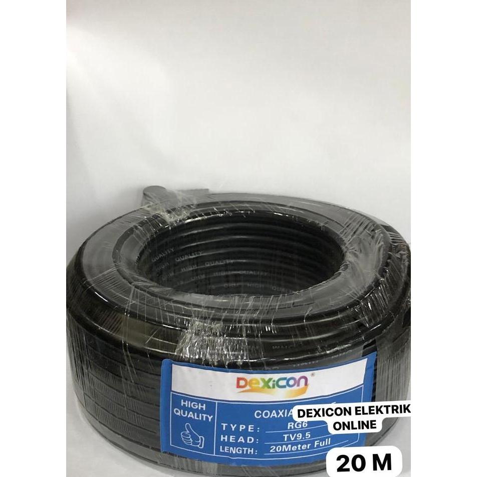 Zubehor- Kabel Antena Rg6 / Merk Dexicon/ 10 Meter 15 Meter 20 Meter