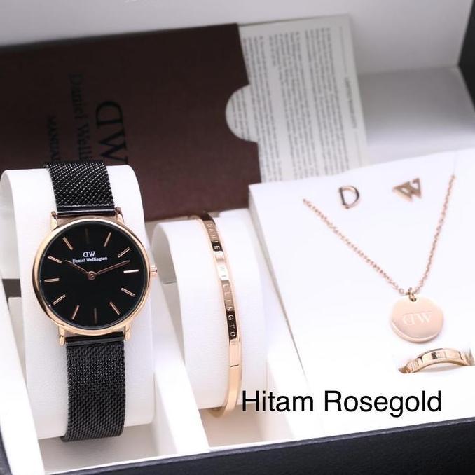 Frau- Jam Tangan Wanita Analog Paket Kado Ulang Tahun