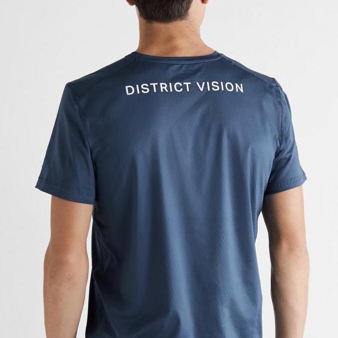 District Vision Air wear Tee - Blue