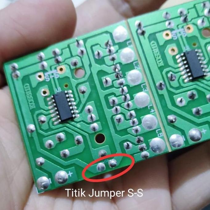 Modul LED Running 5 Jalur 5TR 8 Mode Kedip