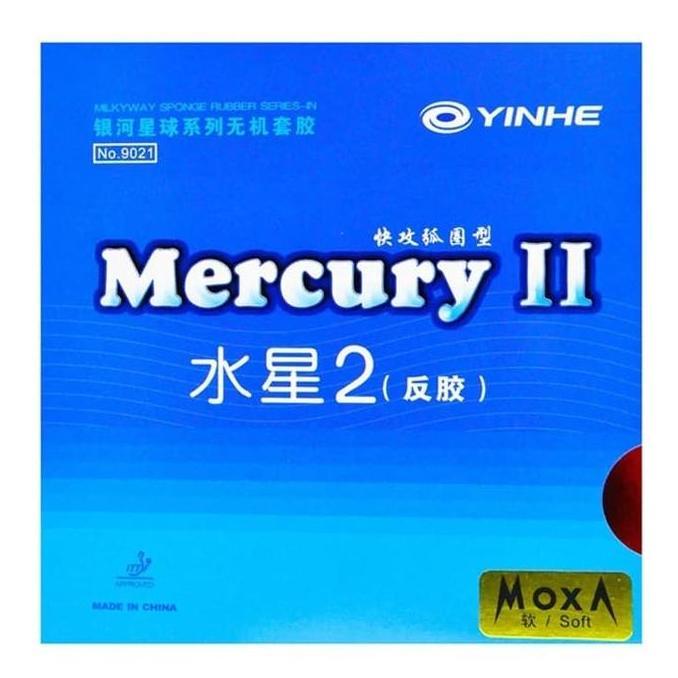 Karet Bat Tenis Meja Pingpong Yinhe Mercury 2 Sponge Tipis