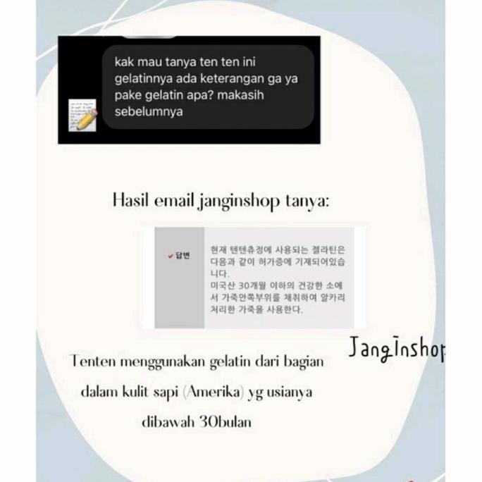 Haarvitamine- Tenten Ten Ten Chewable Tablet Vitamin Korea