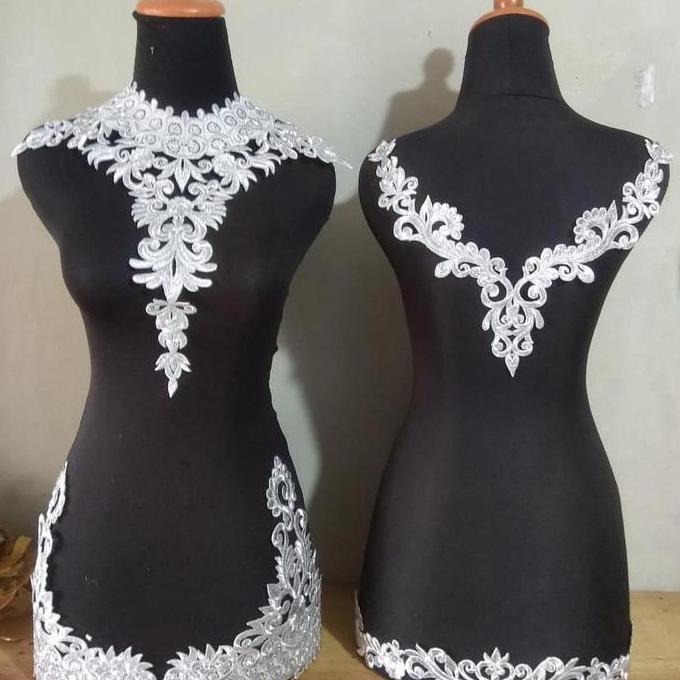 renda bordir aksesoris fashion kebaya modern gamis kaftan baju pesta