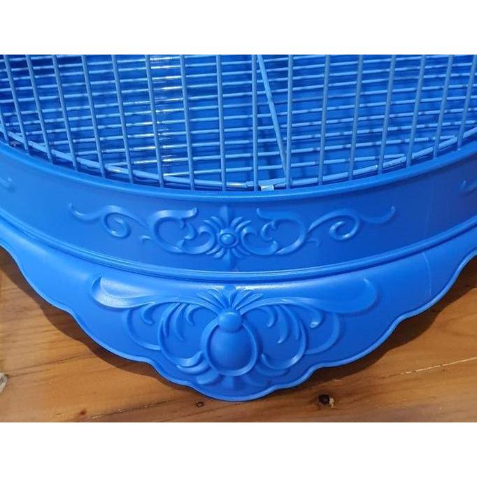 KBD KANDANG BESI BULAT CAPSUL DAYANG JERUJI TEBAL LOVEBIRD KONIN ROBIN