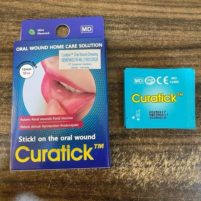 Obat Sariawan Korea Curatick Dakeda Albothyl Ulcer Relief Oral Patch Mouth Pain Tetes Plester