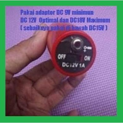 Mesin Bor Mini Drill PCB 12V DC Original Hanaya