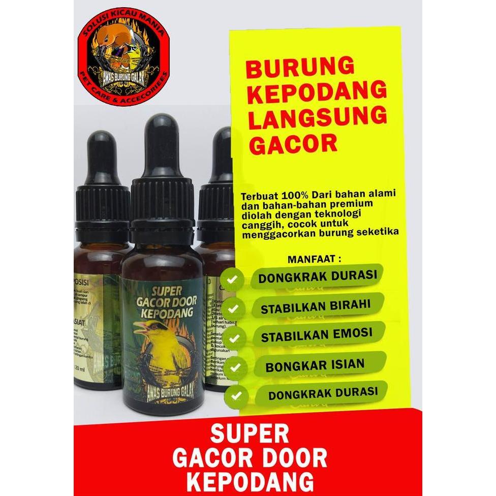 SUPER GACOR DOOR KEPODANG PENGGACOR SEKETIKA