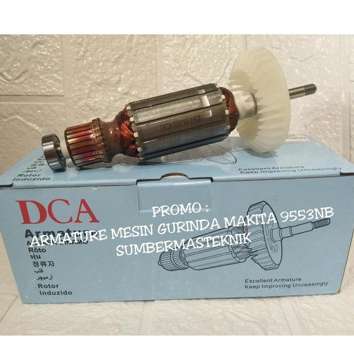 ARMATURE MAKITA 9553 NB / 9553 B ANGKER GERINDA MAKITA 4" 9553B 9553NB