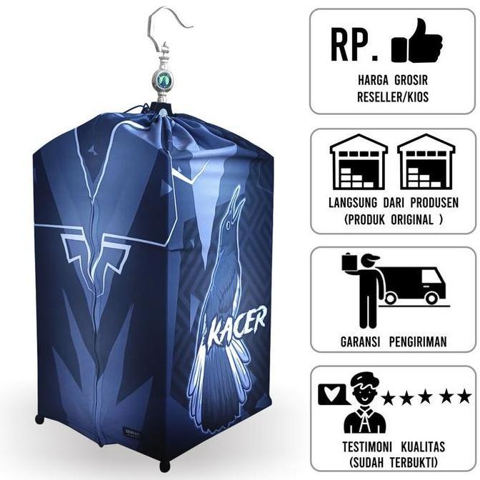 SEMPATI GROSIR Krodong Kerodong Kotak Full Printing Isi 5 Pcs Krodong Single Layer Bahan Lotto Super