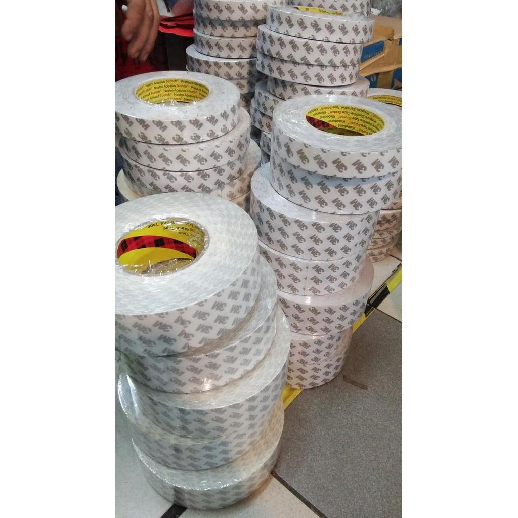 3m double tape 9075 2" x 50 mtr-doubel tape tissue