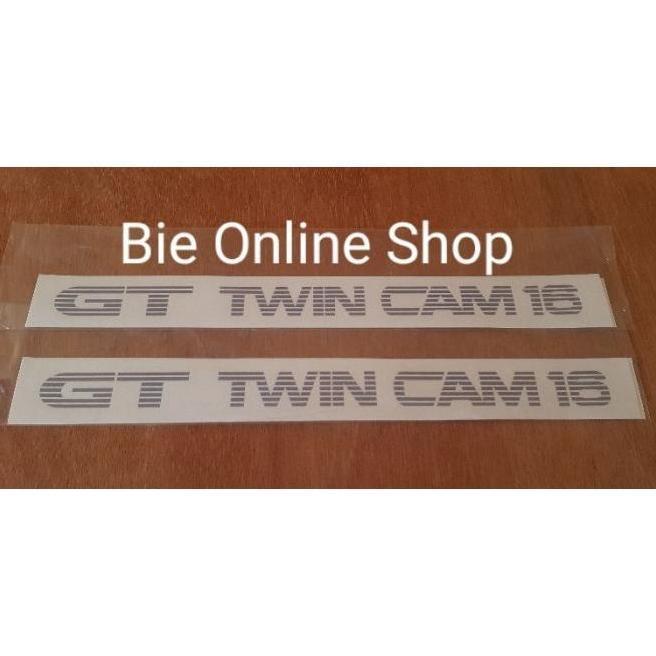 Twincam 16 Ae92 2Pcss 2Pcs Sticker Pintu Corolla Gt