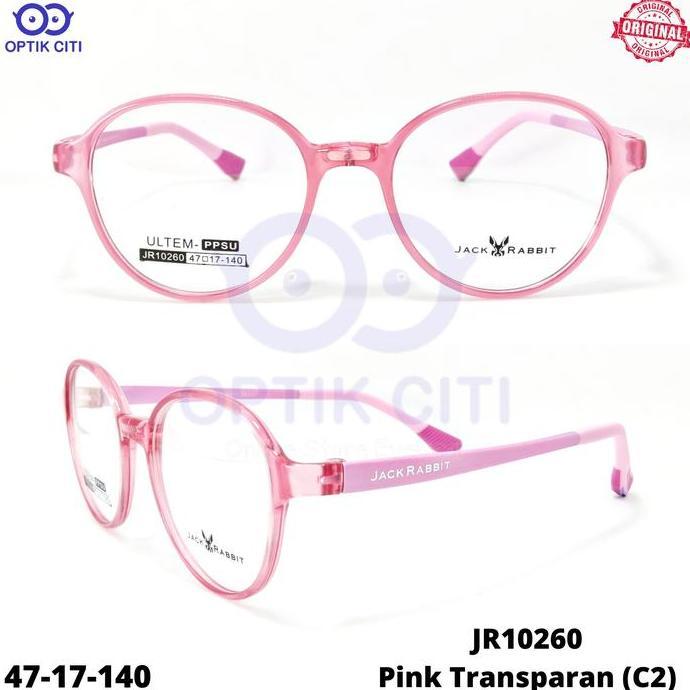 Frame Kacamata Anak-Anak Jack Rabbit JR 10260 Lentur Ringan Original