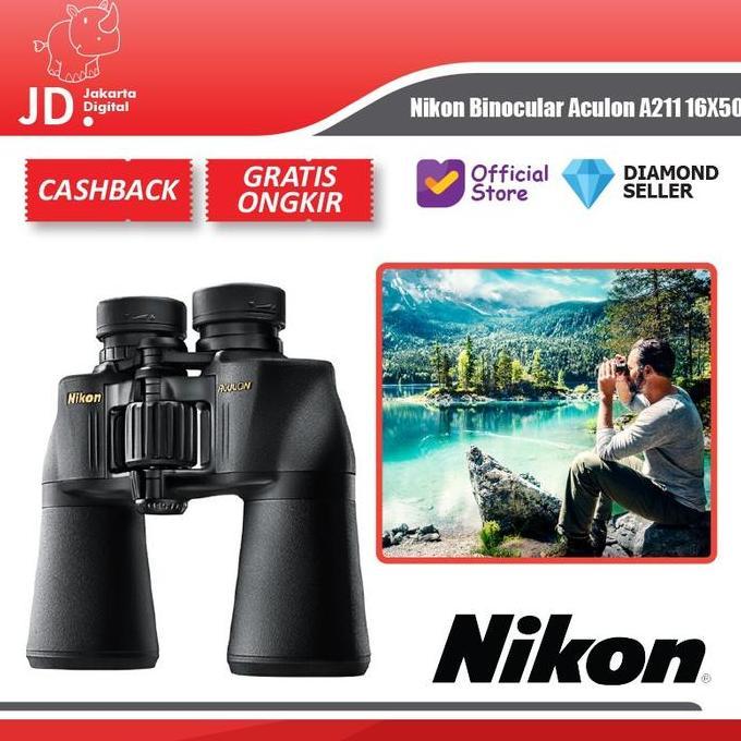 Ready Stock Nikon Binocular Aculon A211 16X50 - Teropong Nikon Aculon A211