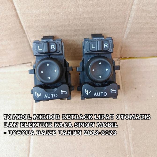 Tombol Mirror Retrack Tahun 2018 Elektrik Spion Daihatsu Rocky 2018-2023 Car