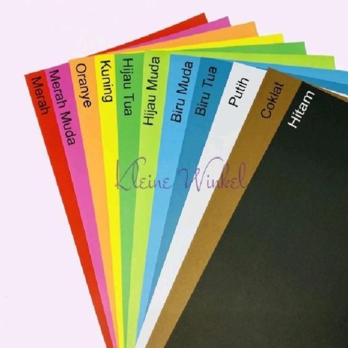 KERTAS BUFALLO WARNA WARNI UK FOLIO