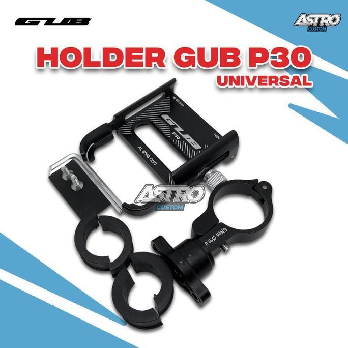 Holder HP GUB P30 Original Dudukan Motor Phone Holder Vario PCX Nmax