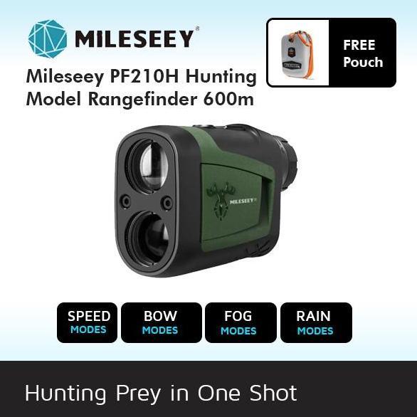 Produk Asli Mileseey Pf210H 600M Hunting Berburu Archery Laser Rangefinder Waterproof