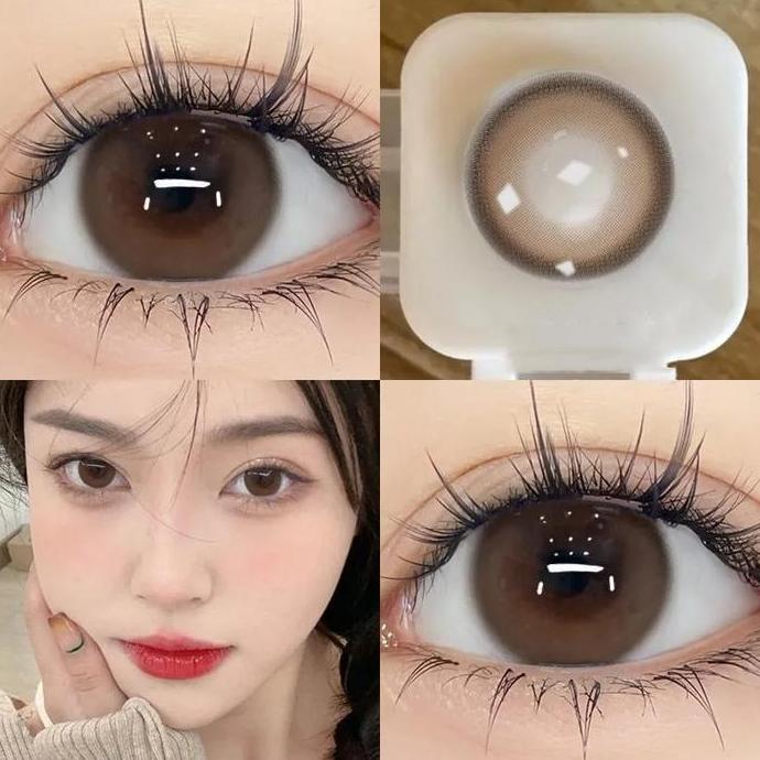 Occhio- CodSoftlens Minus 0.00-4.50Softlens Universal By Ddeyespp - Lensa Kontak Blue Grey Pink Blac