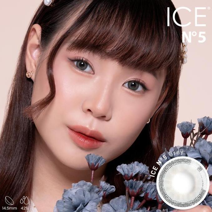 Occhio- Exoticon Softlens - Ice N5 - Grey Eye Soflens Lensa Gray
