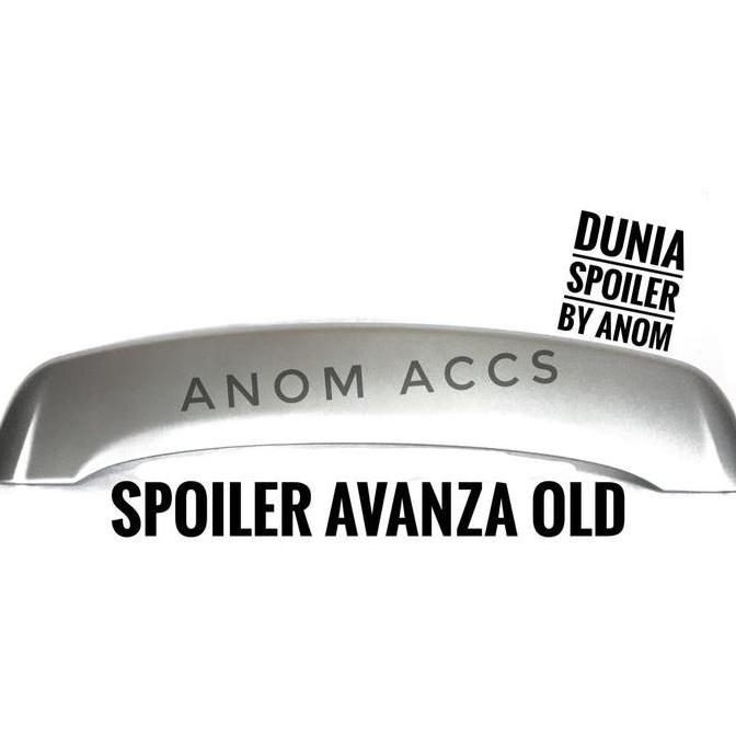 SPOILER TOYOTA AVANZA / SPOILER AVANZA WITH LAMP / SPOILER AVANZA LAMA ORIGINAL DAN TERPERCAYA