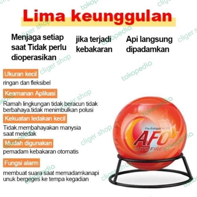 Yxyg- Bola Pemadam Kebakaran / Alat Pemadam Api / Pemadam Kebakaran Api