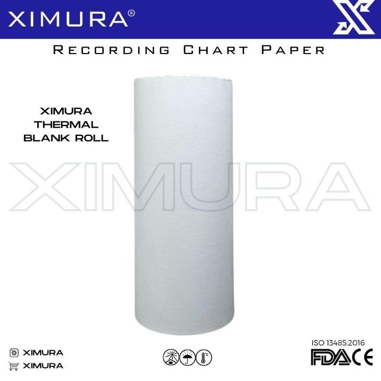 Terlaris Ximura Kertas Spirometer 110Mm X 30Meter X 16Mm Spirometri