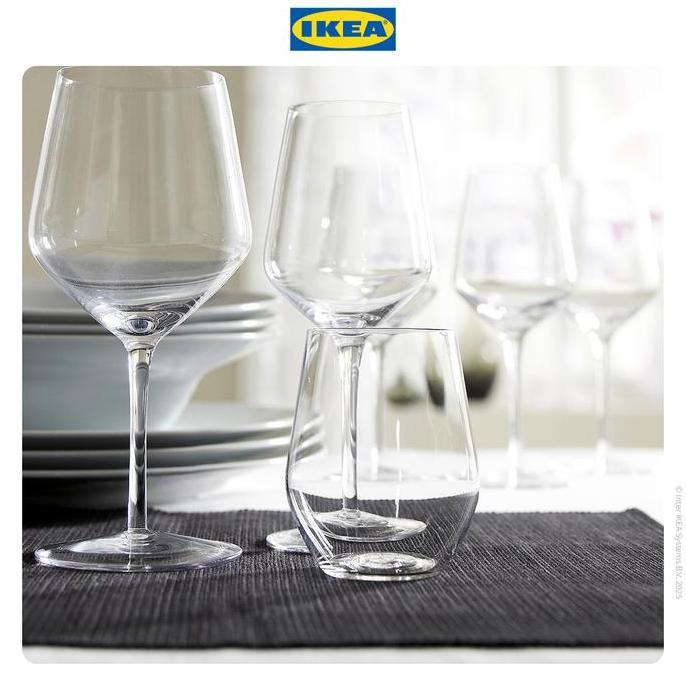 Taberu- Ikea Ivrig Gelas Kaca Bening Berkualitas 45Cl