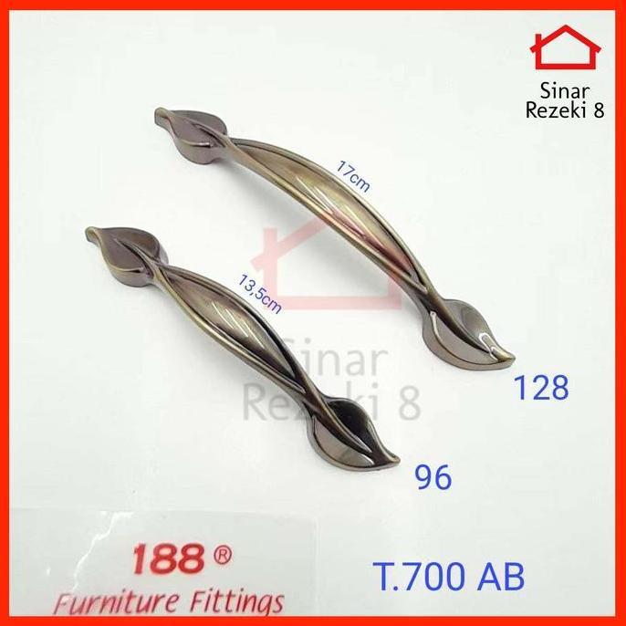 Tarikan Laci 700 AB / Handle Gagang Lemari Antik Vintage Klasik Gagang murah