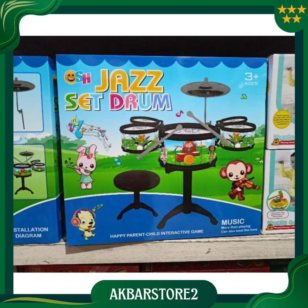DRUM SET MINI ANAK / MAINAN DRUM SET / MINI JAZZ DRUM / MINI DRUM SET  / DRUM SET MAINAN ANAK AT Ter