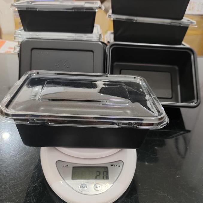 Mika Bento Thinwall 750ml +Tutup @25 / Kotak Makan Plastik Tanpa Sekat