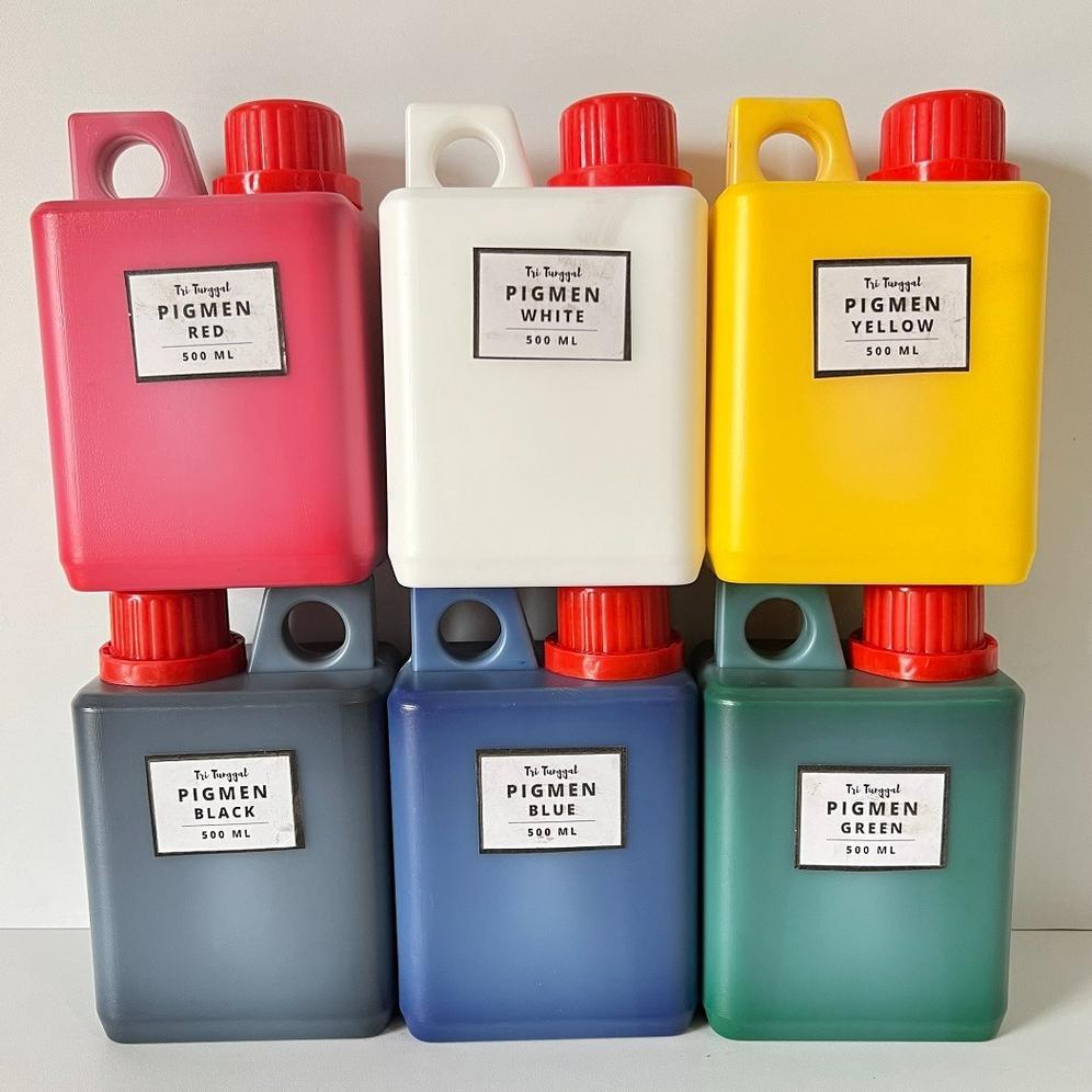 Waterbased Pigmen 500gr Pigmen Warna Warni Campuran Pewarna Cat Tembok Alat Perlengkapan Peralatan P