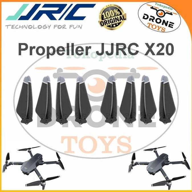 TERLARIS PROPELER JJRC X20 PART PROPELLER BALING BALING DRONE JJRC X20 PRO