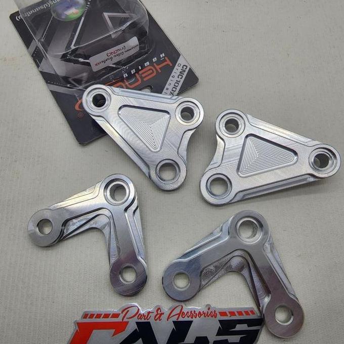 BREKET MESIN ALUMUNIUM NINJA R NINJA SS NINJA KISS ORIGINAL HENG THAILAND