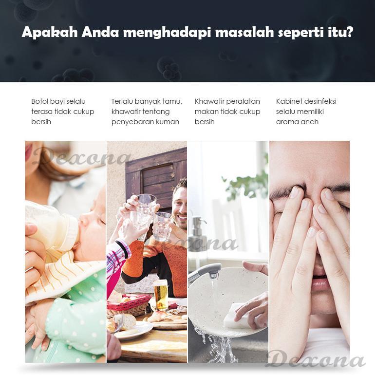 TERJAMIN {Jaminan Asli} UV Sterilizer Box UV Ozon Alat steril Disinfection Cabinet Salon Alat Kuku K