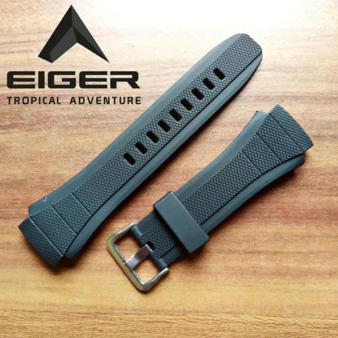 Tali Jam Tangan Pria EIGER LYW 0101 LS 0101 Jam Tangan Karet Eiger