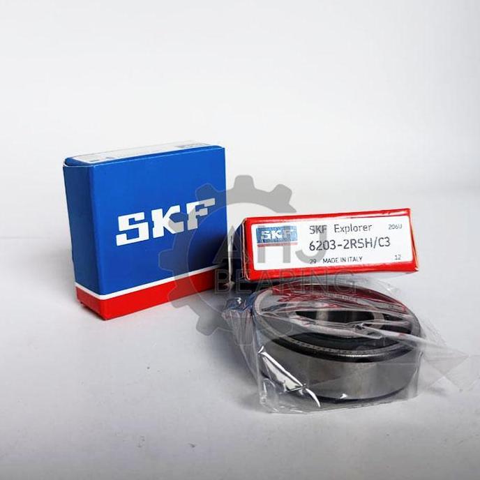 Ball Bearing SKF 6203 2RSH/C3 6203 2RS C3 SKF Original 17x40x12
