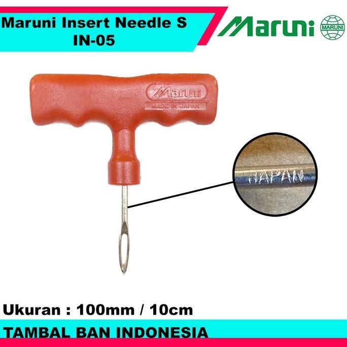 Alat Tambal Ban Tubeless Jarum Karet Tambal Ban Maruni Insert Needle S - Gagang Jarum Tambal Ban Tub