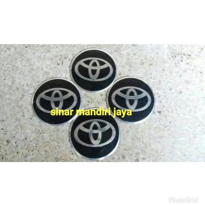 Ready Stiker Hitam Dop Velg Toyota Rush