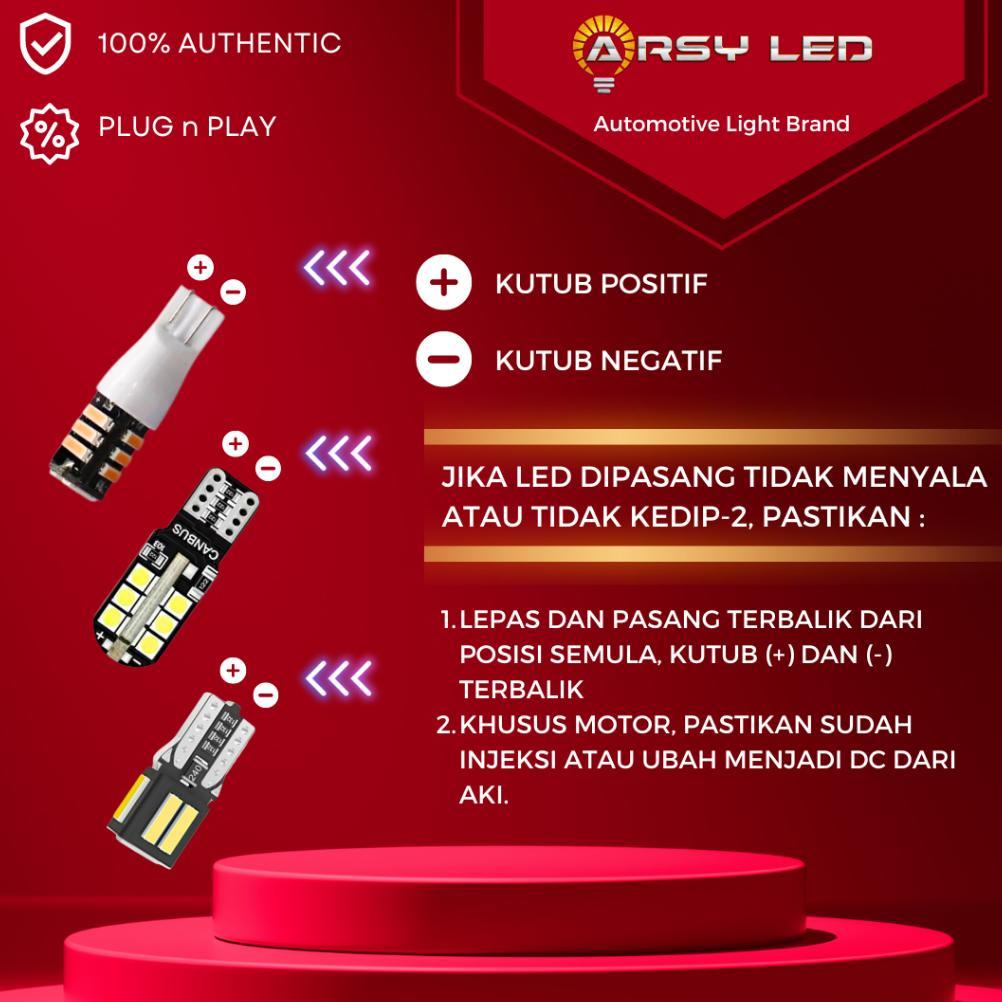 CALISTASPACE ARSY LED LAMPU PLAT NOMOR MOTOR BEAT VARIO NMAX AEROX MATIC SALE