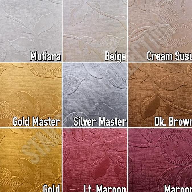 Kulit Oscar Sofa / Jok Kursi / Yasin Sintetis Motif Bunga - Gloria