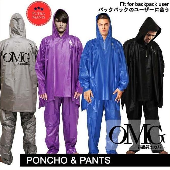 NEW JAS HUJAN KARET PVC JUBAH PONCO NOT EIGER ROSIDA MANTOL MANTOL OMG ORI