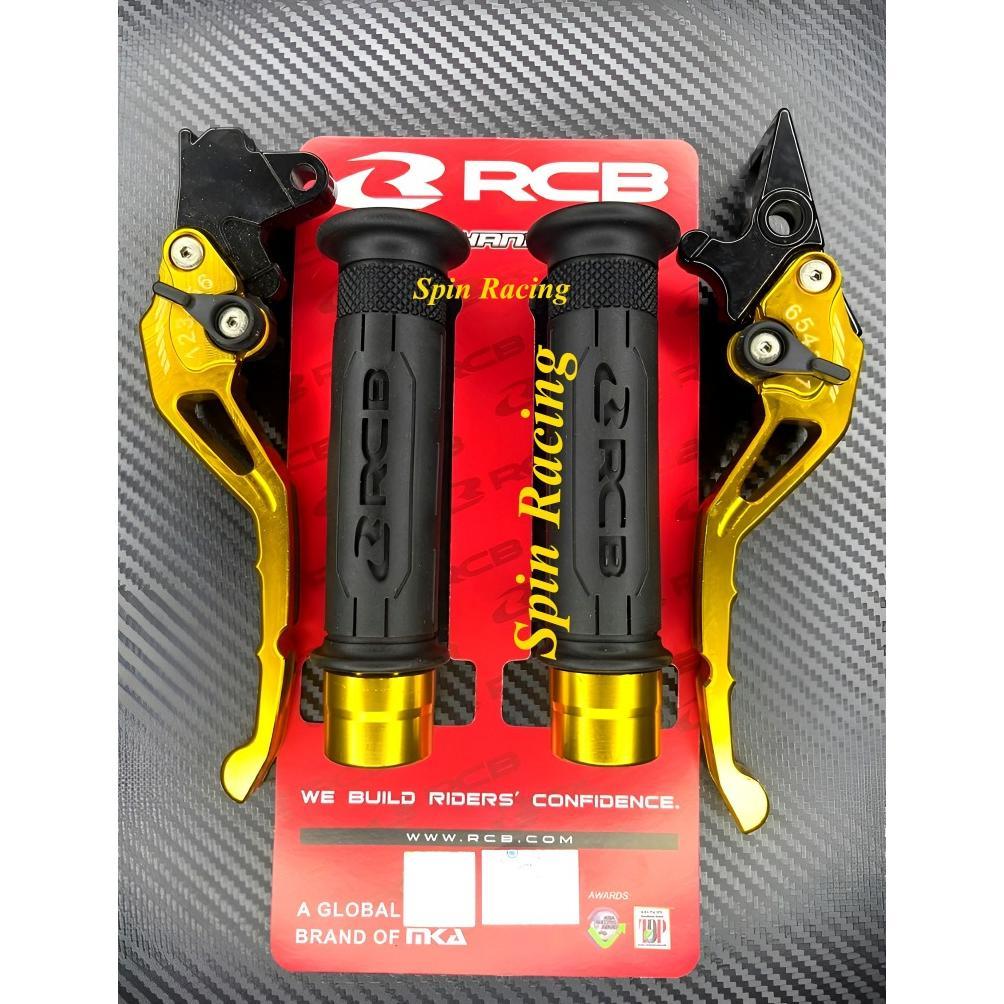 WARSIHLAPAK HANDGRIP RCB ORIGINAL RCB HG77 + JALU STANG BULAT MODEL ARM AKN CNC + HANDLE REM STELAN 