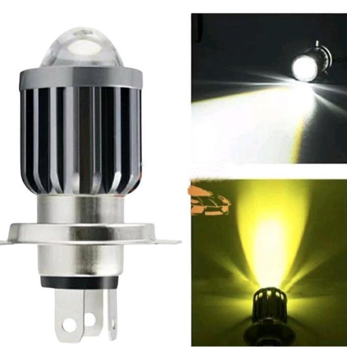 Lampu Depan Led Laser H4 Vixion Scoopy Super Terang